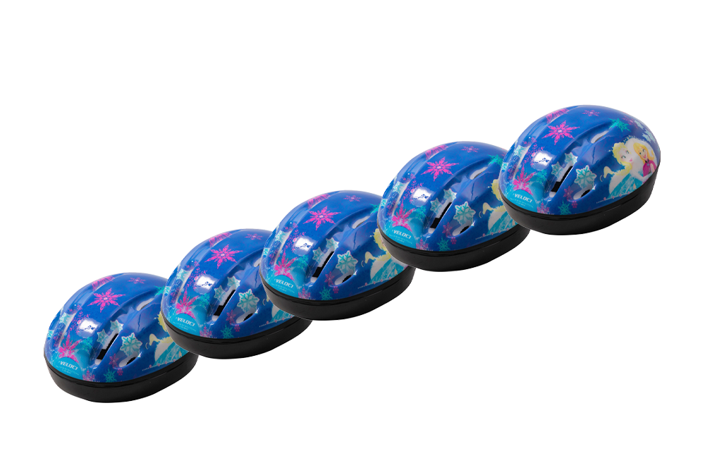 Casco Protección Infantil Bicicleta Rodada 12 Frozen