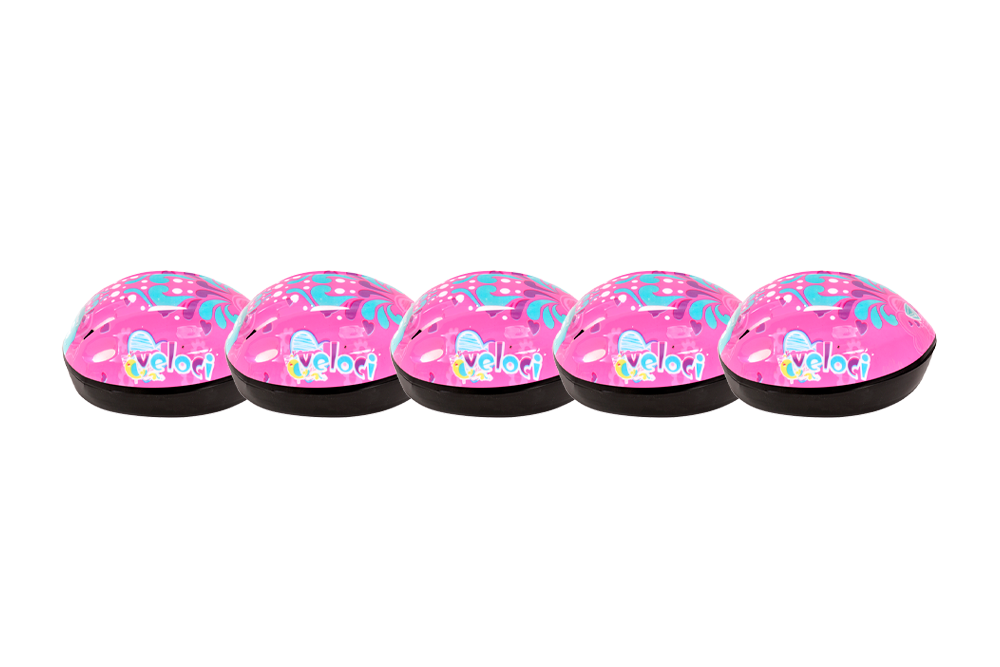 Casco Protección Infantil Bicicleta Rodada 12 Veloci Girls